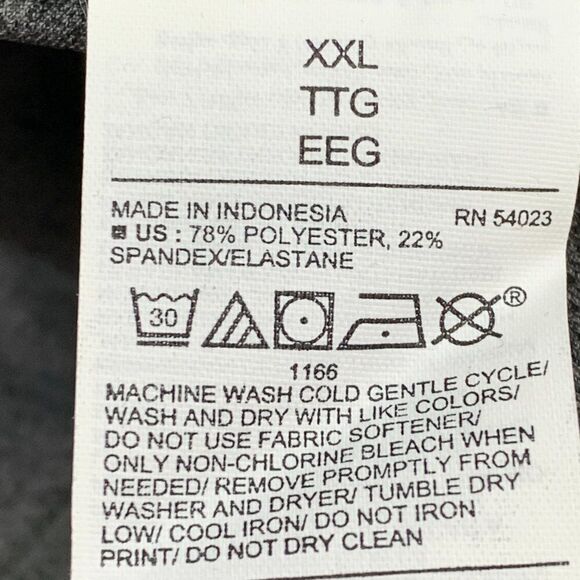 Old Navy sz XXL Legging Fitness Activewear Gray Extra High Rise New NWT - Picture 10 of 10